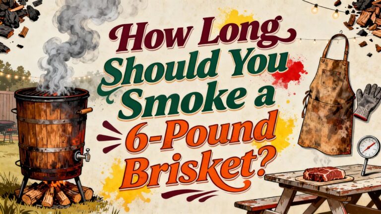 smoking duration for 6 pound brisket
