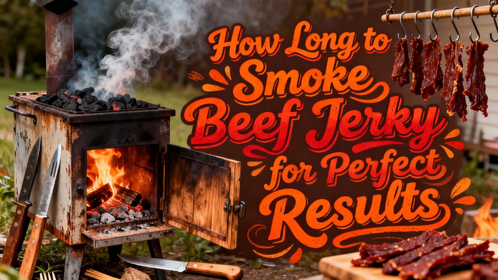 smoking duration for beef jerky