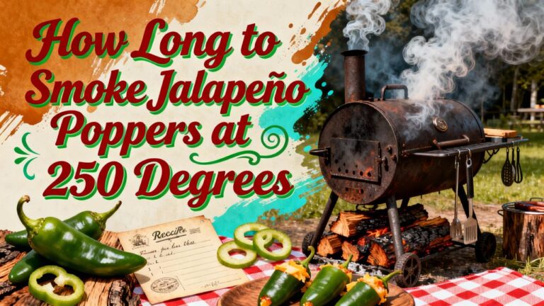 smoking jalape o poppers at 250 degrees