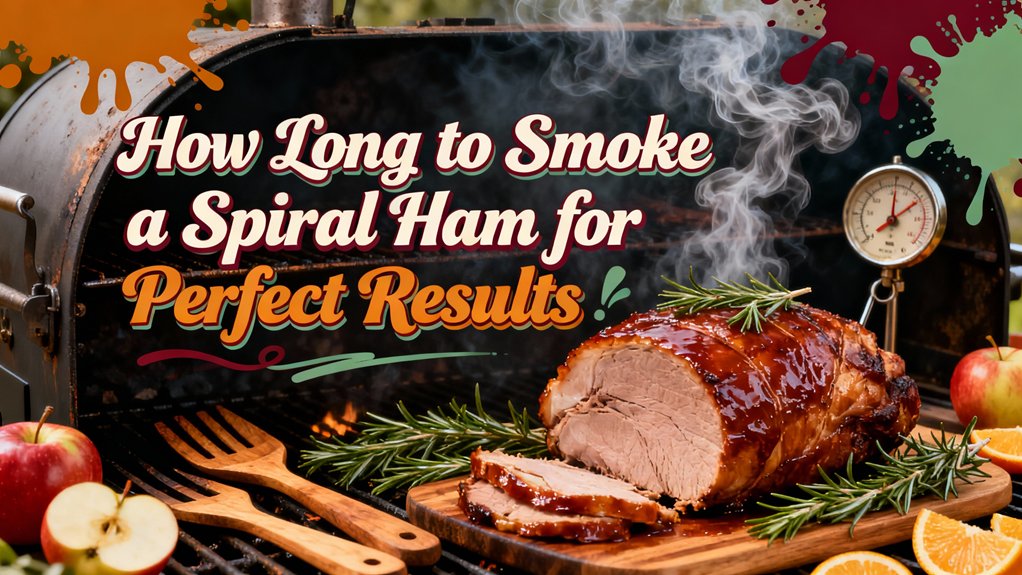 spiral ham smoking duration details
