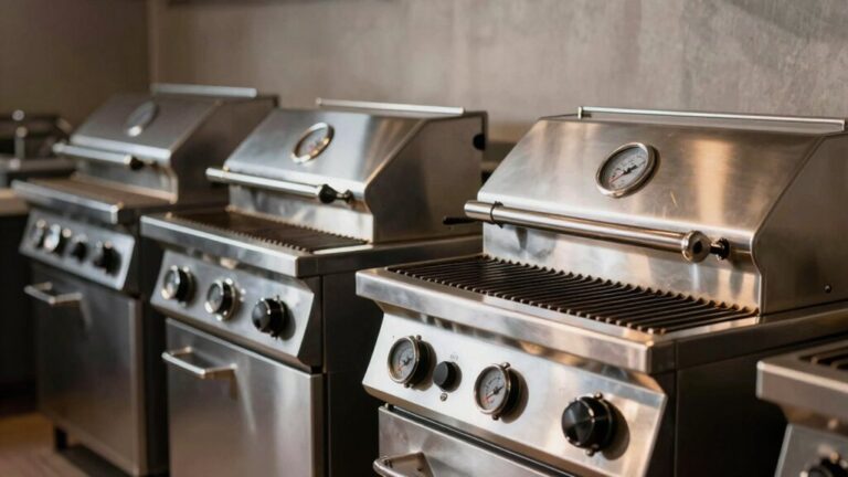 stainless steel grills handling cookouts effectively
