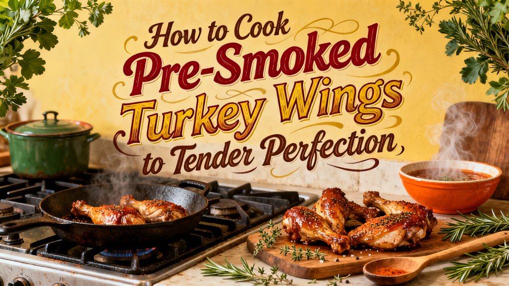 tender pre smoked turkey wings perfection