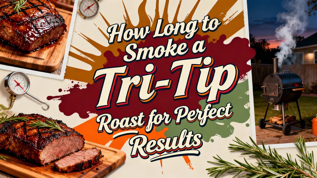 time tri tip roast smoking duration