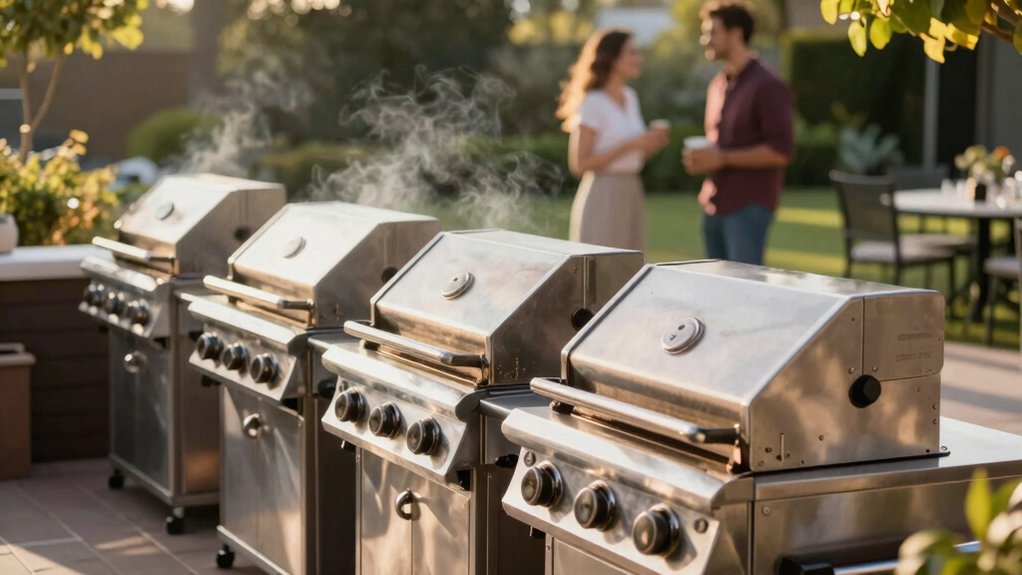 transformative gas powered flat top cookout grills