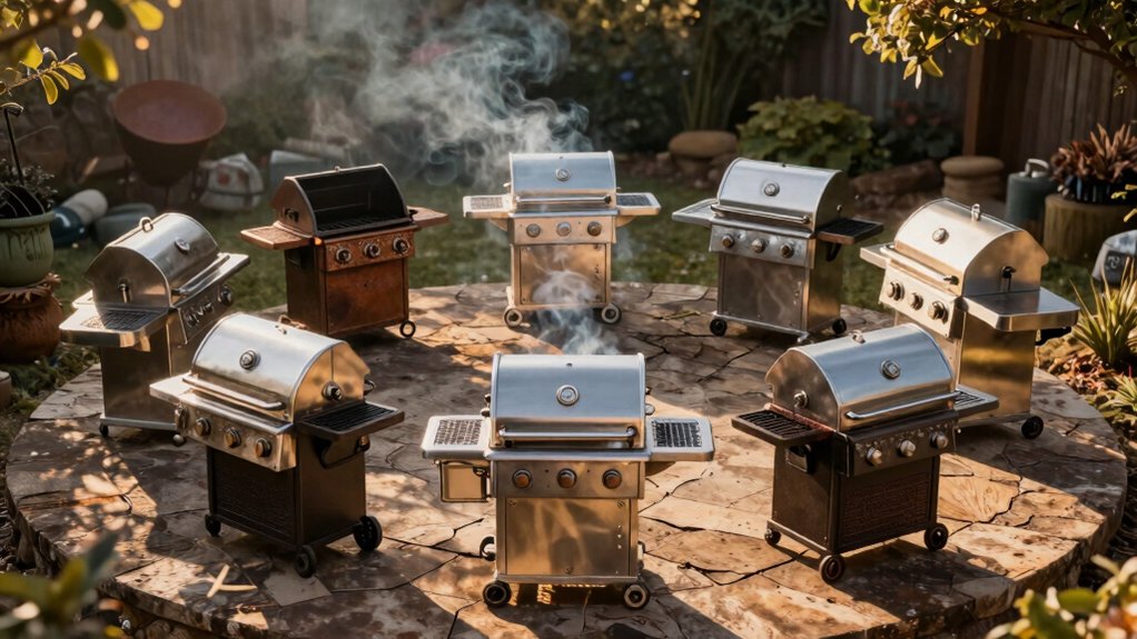 versatile fire pit grill combos