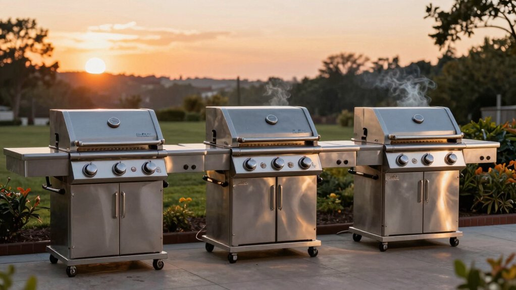 versatile gas grills with hibachi