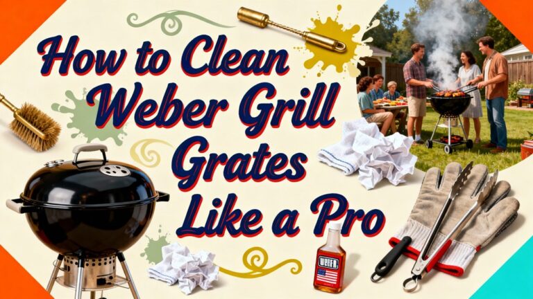 weber grill grate cleaning proficiency
